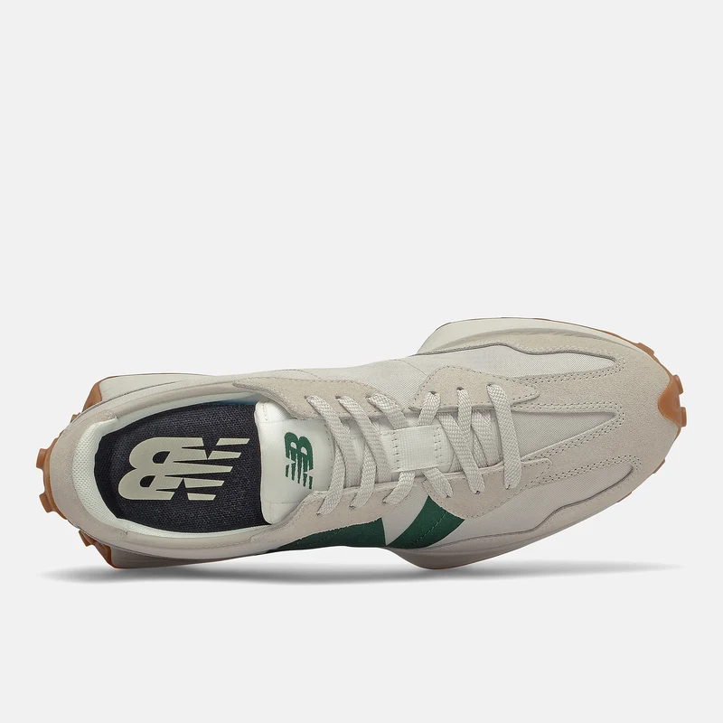 New Balance Herren 327 Fashion Trainer – Grau / Grün