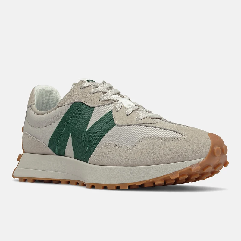 New Balance Herren 327 Fashion Trainer – Grau / Grün
