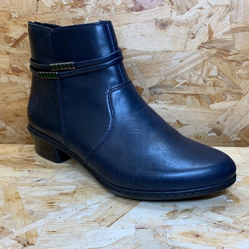 Rieker Fashion-Stiefelette für Damen – Dunkelblau