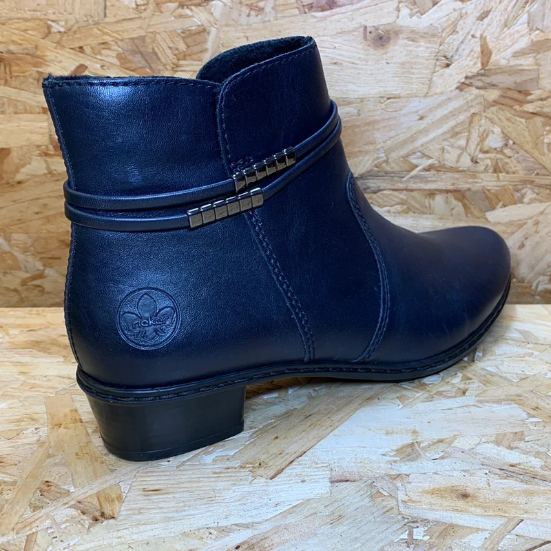 Rieker Fashion-Stiefelette für Damen – Dunkelblau
