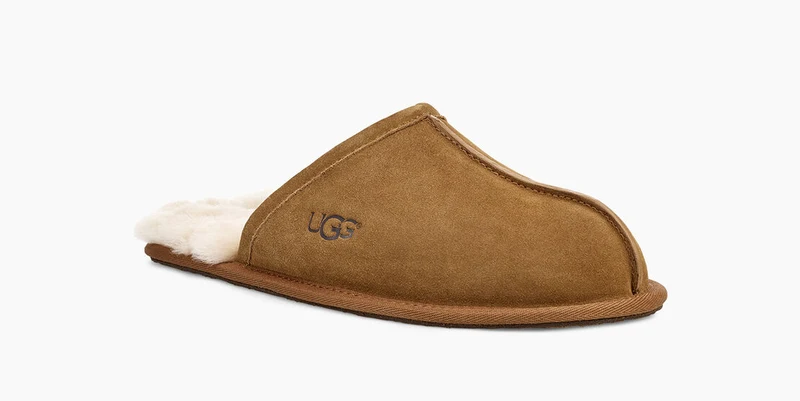 UGG Herren-Scuff-Slipper – Kastanie