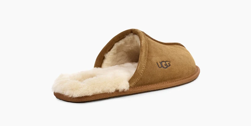 UGG Herren-Scuff-Slipper – Kastanie