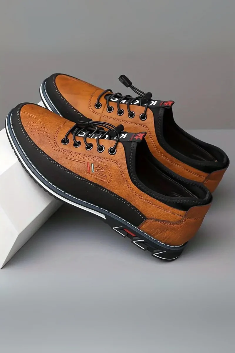 Bertholdt Eleganter Herrenschuh für Alltag & Komfort | Karamell