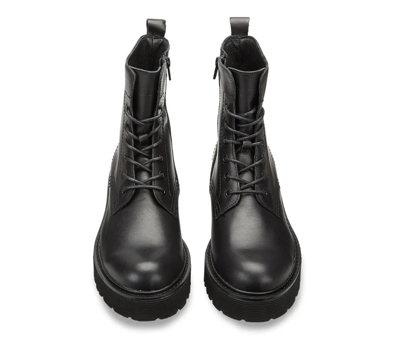 Cult Herren Slash 3037 Lederstiefel – Schwarz