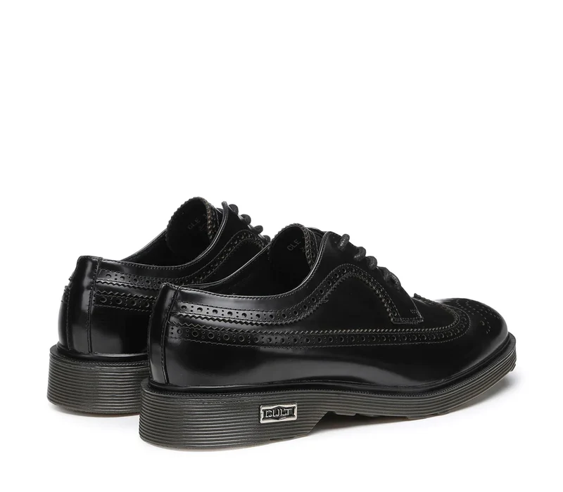 Cult Herren Ozzy 414 Lederschuh – Schwarz