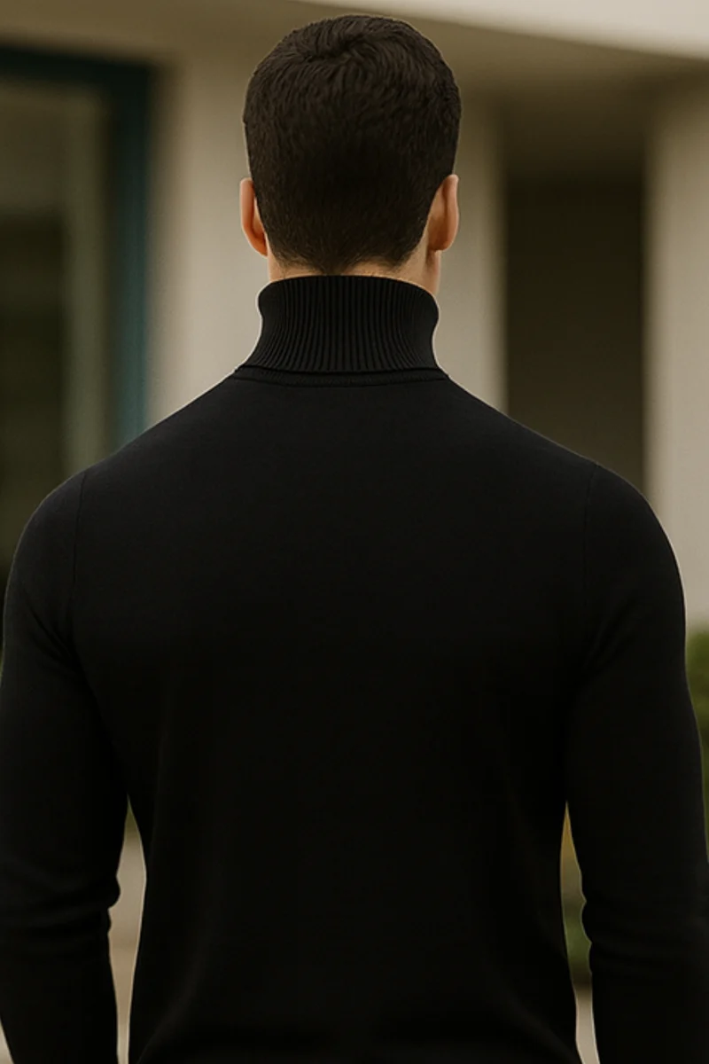Enzo | Strick-Rollkragenpullover