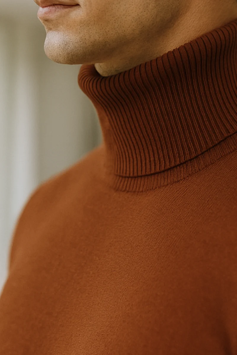 Enzo | Strick-Rollkragenpullover