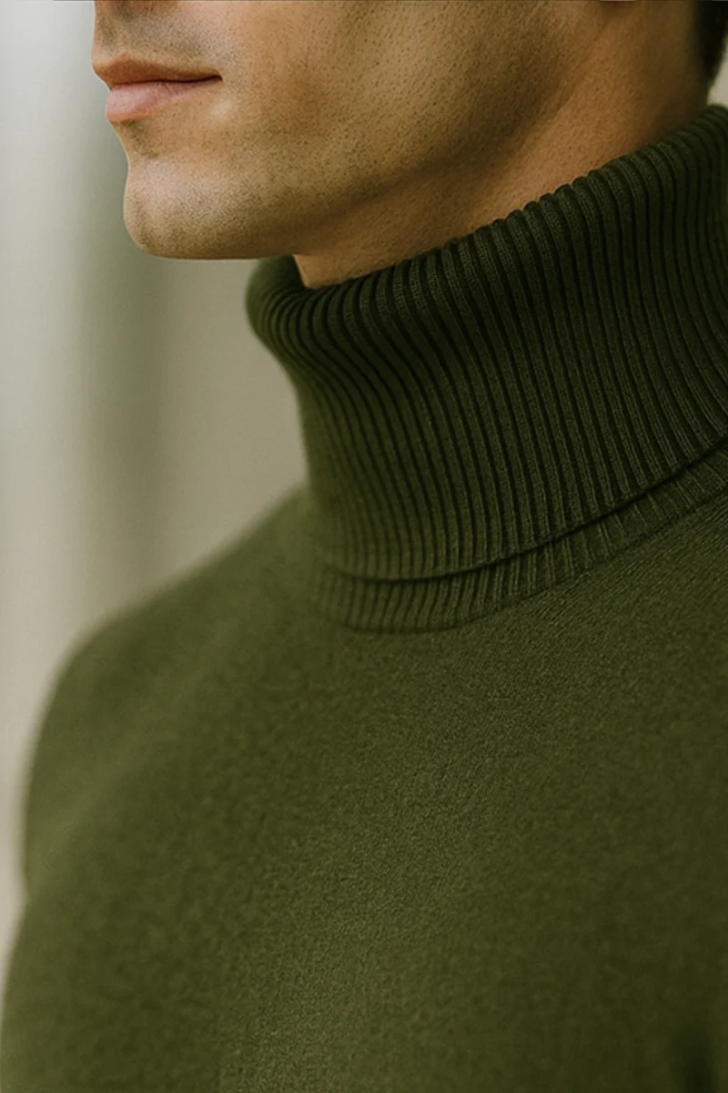Enzo | Strick-Rollkragenpullover