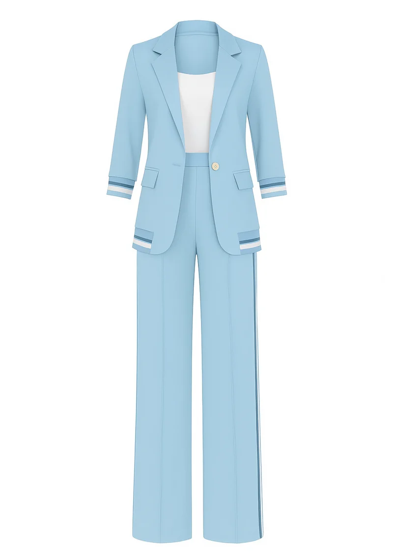 Nessa Lounge Set | Blau
