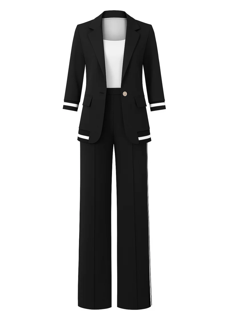 Nessa Lounge Set | Schwarz