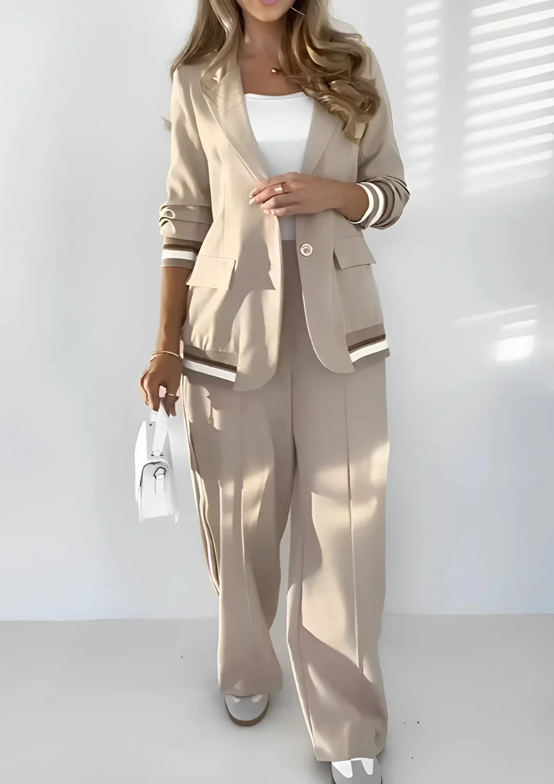 Nessa Lounge Set | Beige