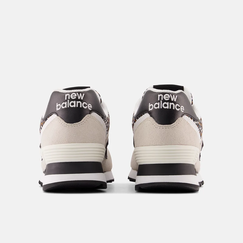 New Balance Damen-Sneaker 574 Fashion – Beige Leopard