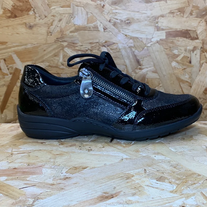 Remonte Mode-Sneaker für Damen – Schwarz