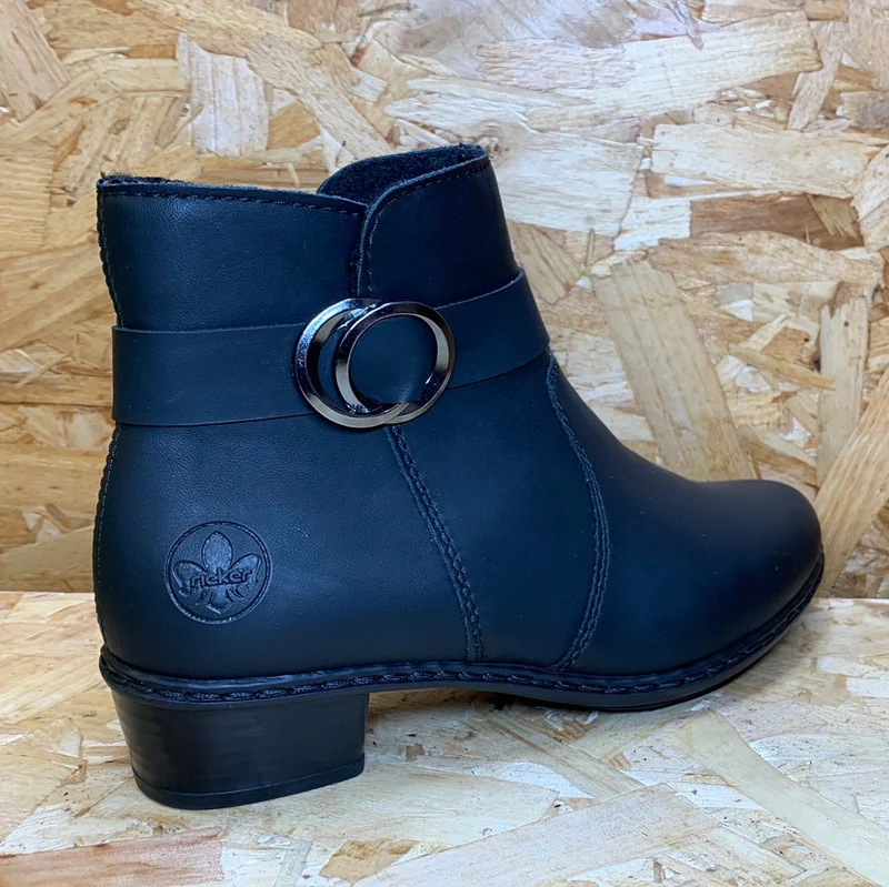 Rieker Mode-Stiefelette für Damen – Schwarz