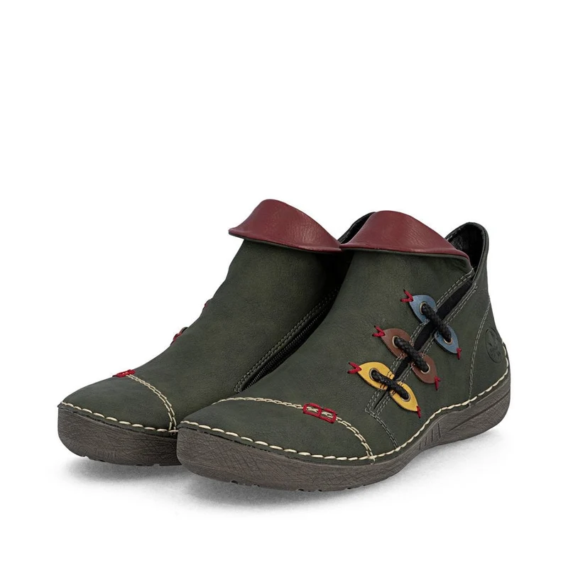 Rieker Damenmodeschuh | Grün