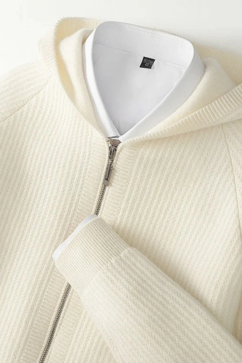 Sorrano | Cashmere Zip Hoodie