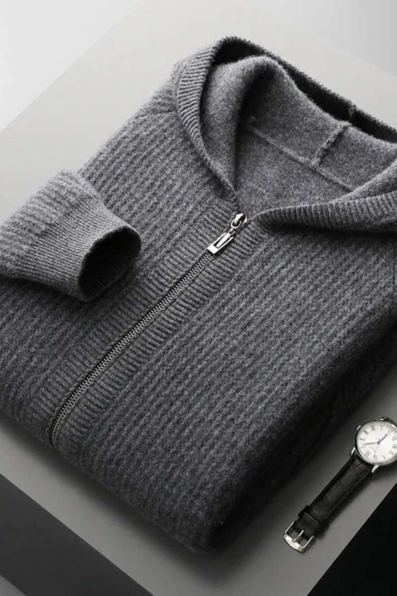 Sorrano | Cashmere Zip Hoodie