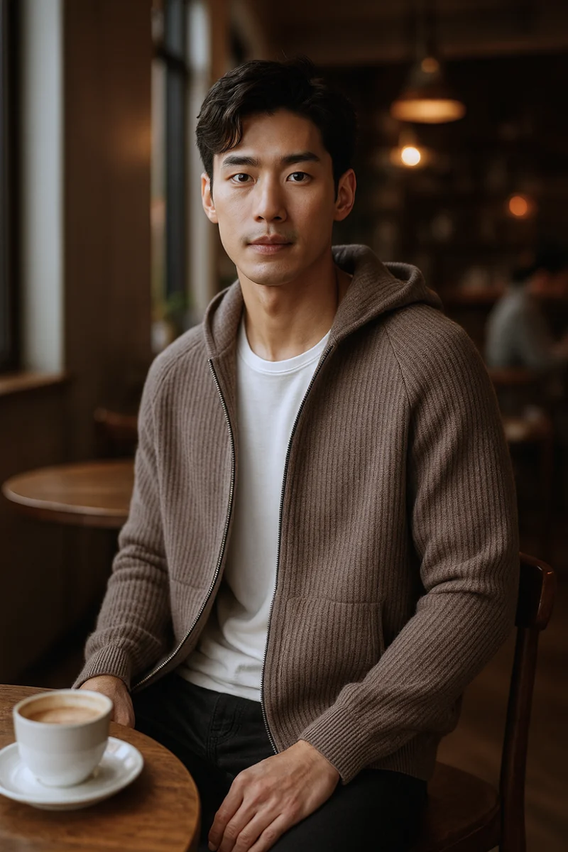Sorrano | Cashmere Zip Hoodie