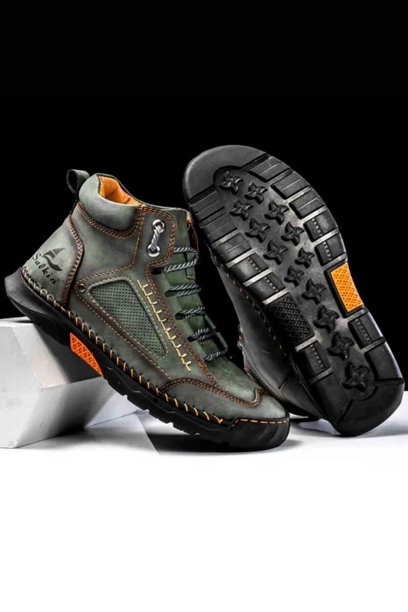Moriarty | Leder High Top Schuhe