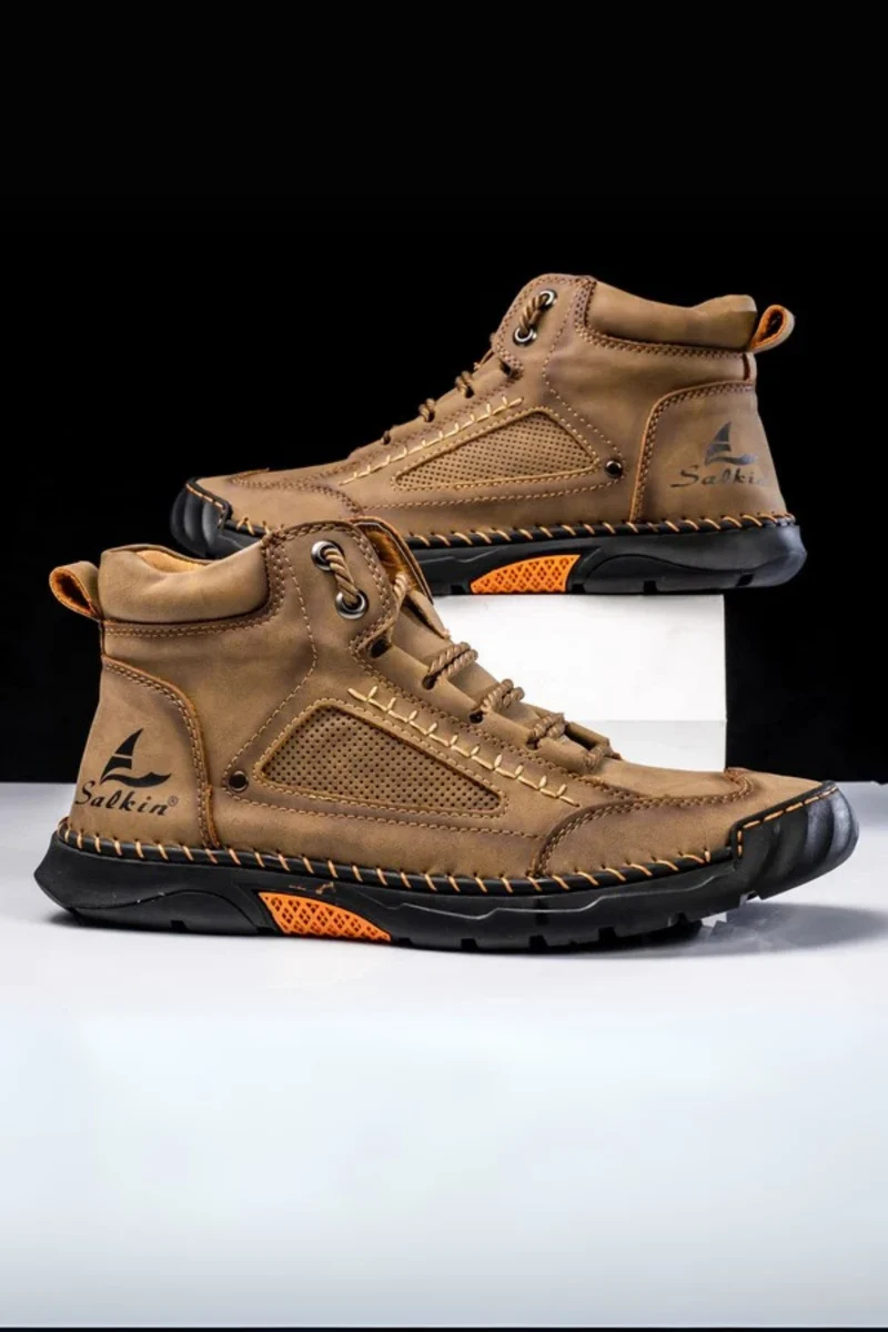 Moriarty | Leder High Top Schuhe