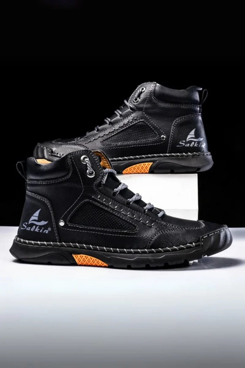 Moriarty | Leder High Top Schuhe