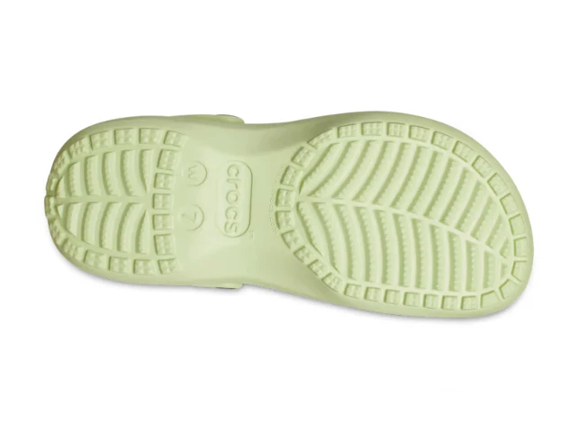 Crocs Klassischer Unisex-Plateau-Clog – Sellerie