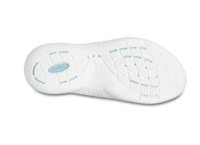 Crocs Unisex Classic LiteRide 360 ​​Marbled Pacer Trainer – Marineblau/Blaugrau