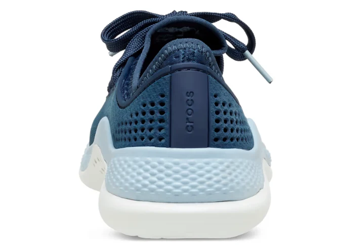 Crocs Unisex Classic LiteRide 360 ​​Marbled Pacer Trainer – Marineblau/Blaugrau