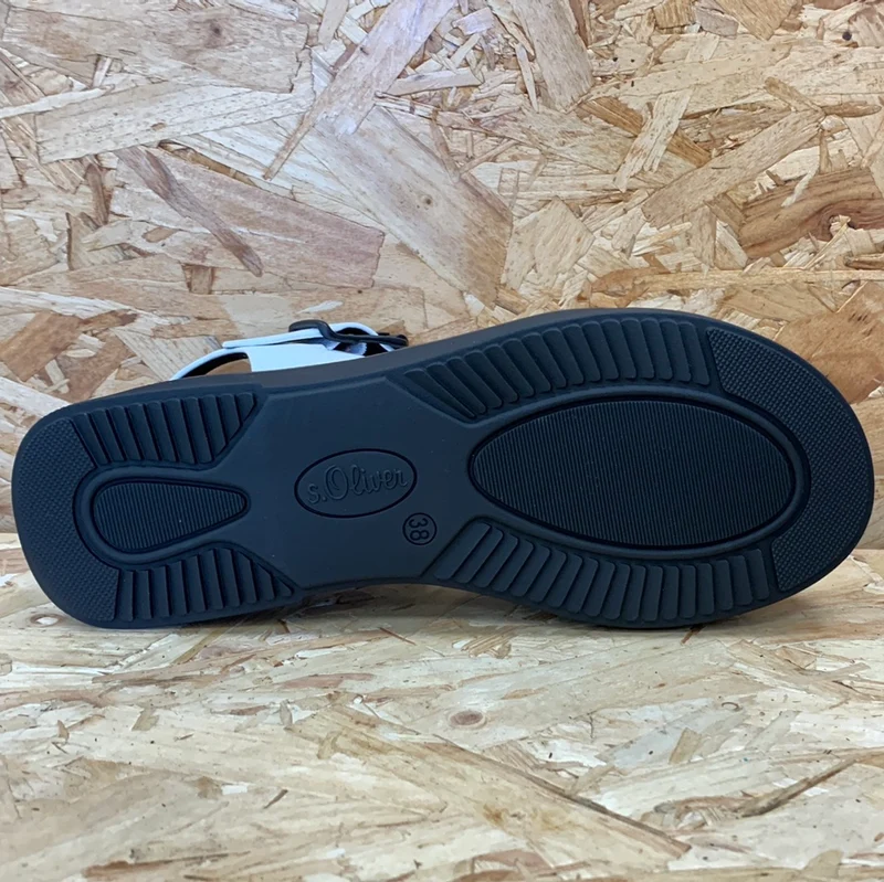 S. Oliver Damenmode-Sandalen - Weiß