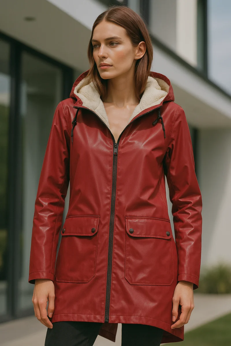 Pauline | Wasserdichte & Winddichte Regenjacke