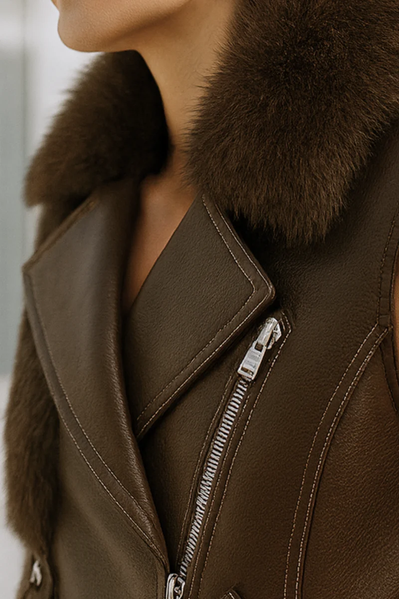 Colby | Elegante Leder-Weste