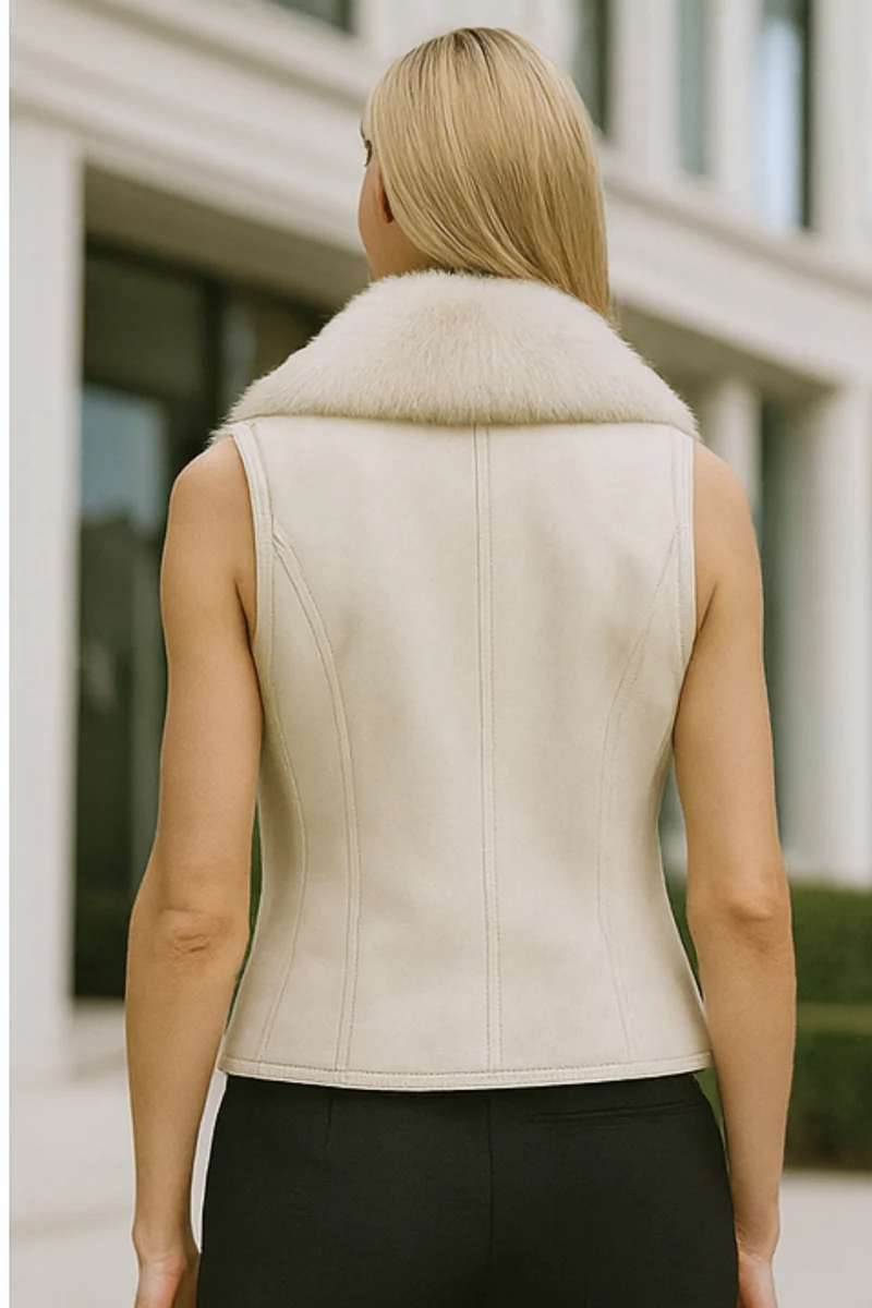 Colby | Elegante Leder-Weste