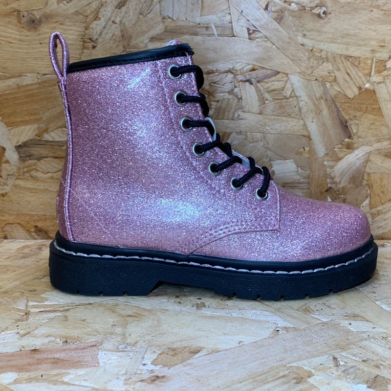 Lelli Kelly Emma-Stiefelette für Kinder – Rosa Glitzer