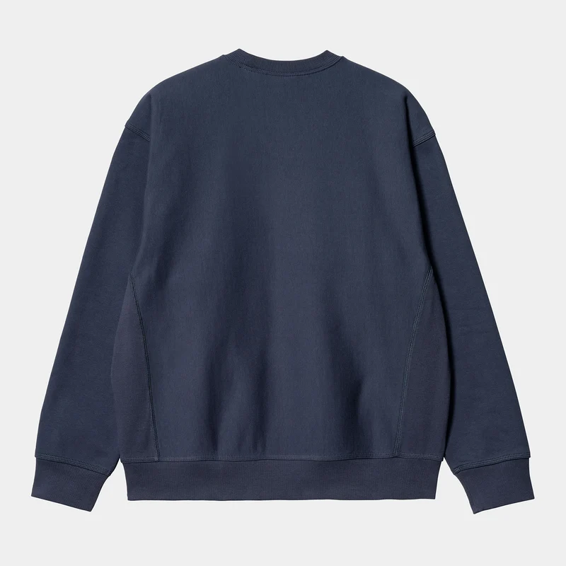 Carhartt WIP Herren American Script Sweatshirt - Enzian