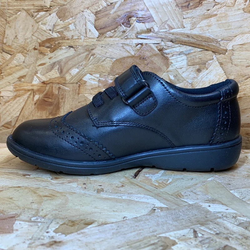 Term Sole Buddy Kinderschuh Carina aus Leder - Schwarz