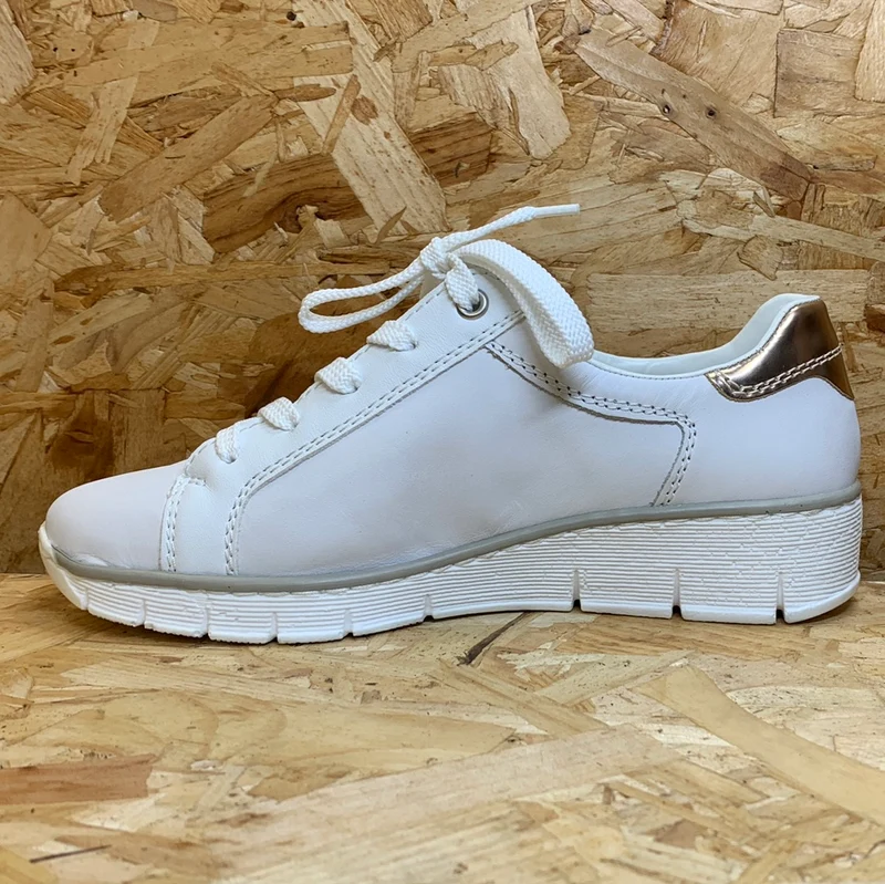 Rieker Modischer Damen-Sneaker – Weiß