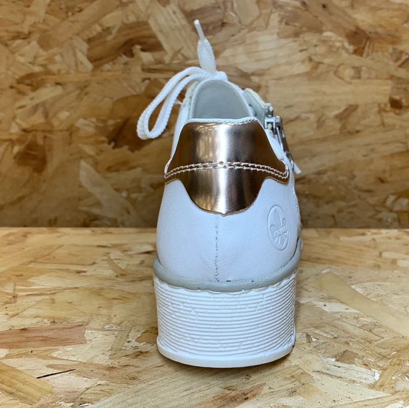 Rieker Modischer Damen-Sneaker – Weiß