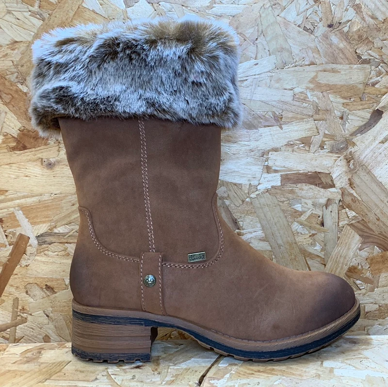 Rieker Modische Damenstiefel – Braun