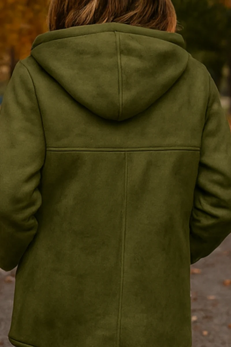 Serena Klassische Fleecejacke | Grün
