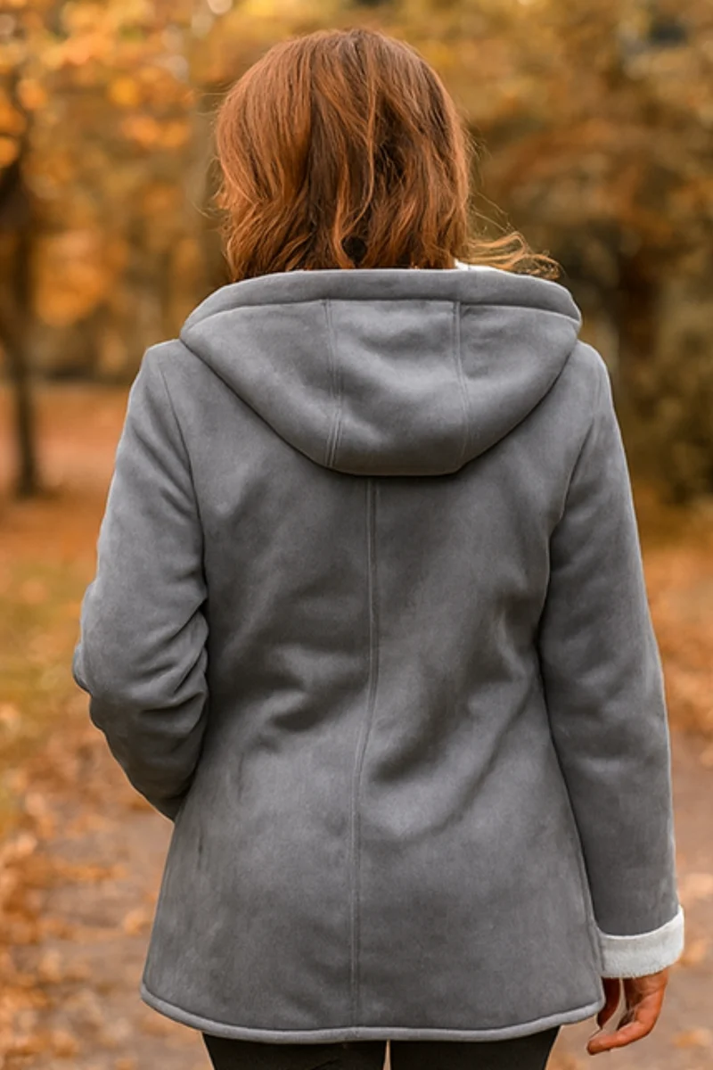 Serena Klassische Fleecejacke | Grau