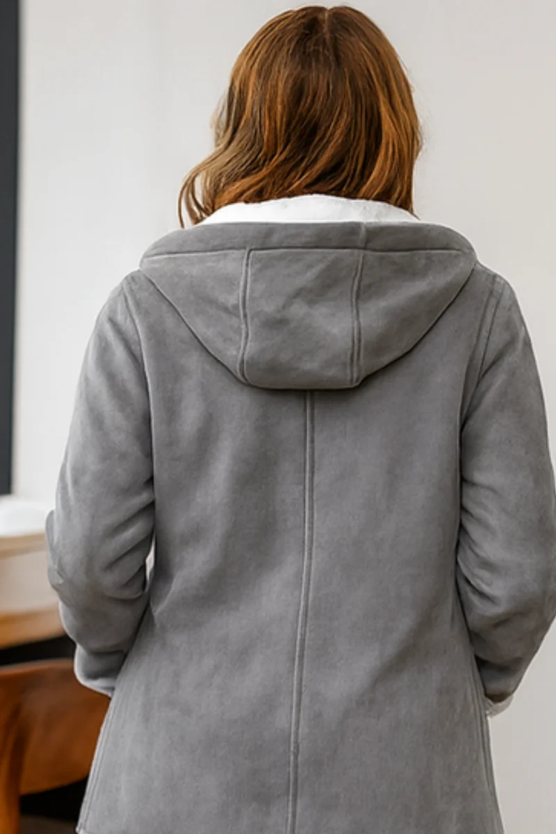 Serena Klassische Fleecejacke | Grau