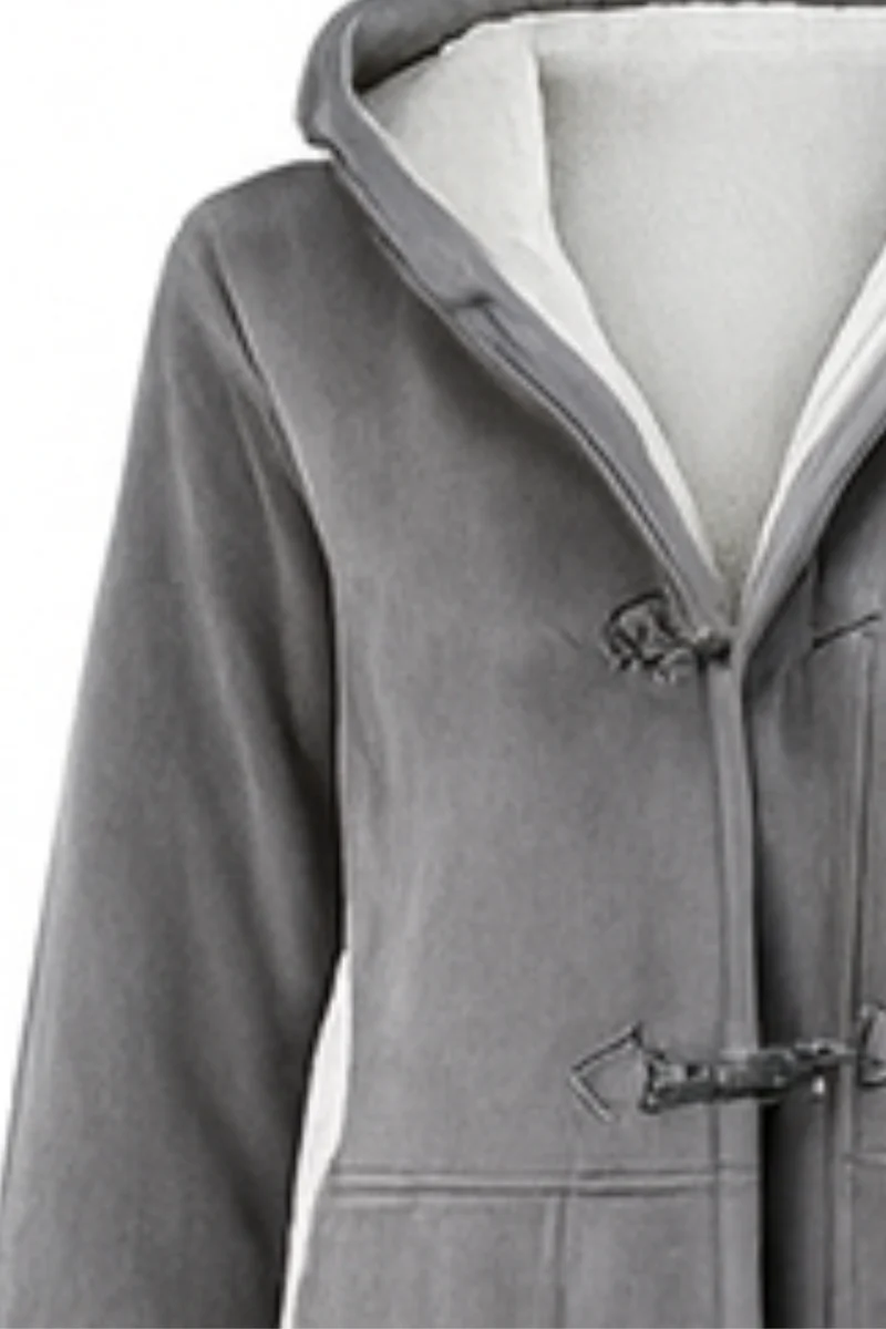 Serena Klassische Fleecejacke | Grau