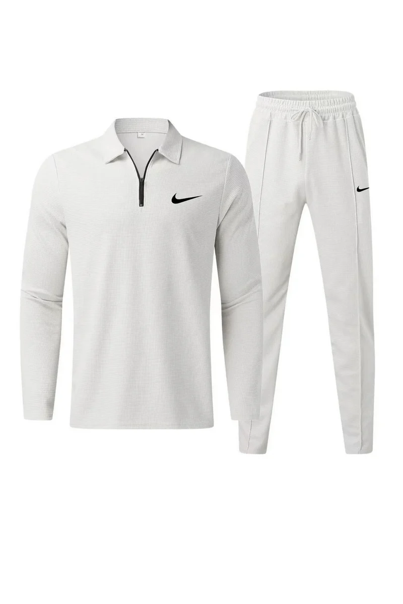 Jhanrik | Zweiteiliges Polo-Sweatsuit-Set für Herren