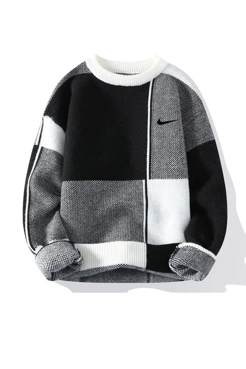 Hans | Checkered Sweater