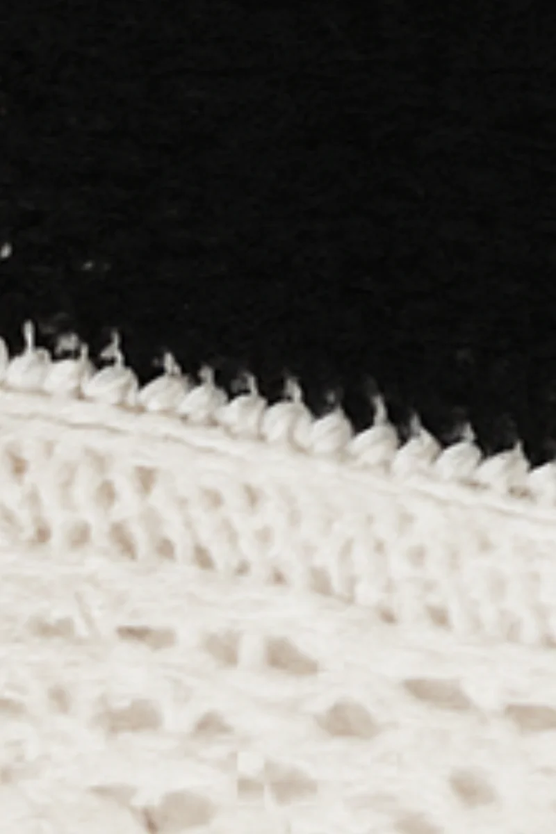 Ayla Strickpullover | Weiß