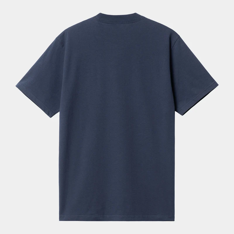 Carhartt WIP Herren-T-Shirt aus Bio-Baumwolle von Dream Factory – Enzian