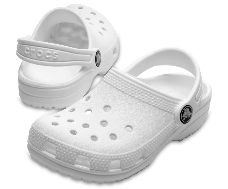 Crocs Kinder Classic Clog - Weiß