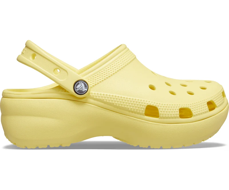 Crocs Klassischer Unisex-Plateau-Clog – Banane