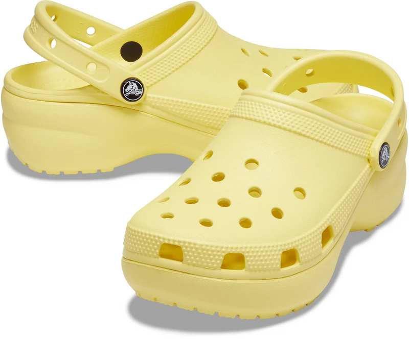 Crocs Klassischer Unisex-Plateau-Clog – Banane