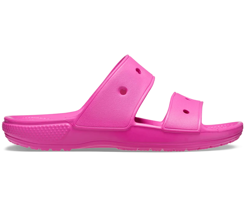 Crocs Klassische Unisex-Sandale – Saftrosa